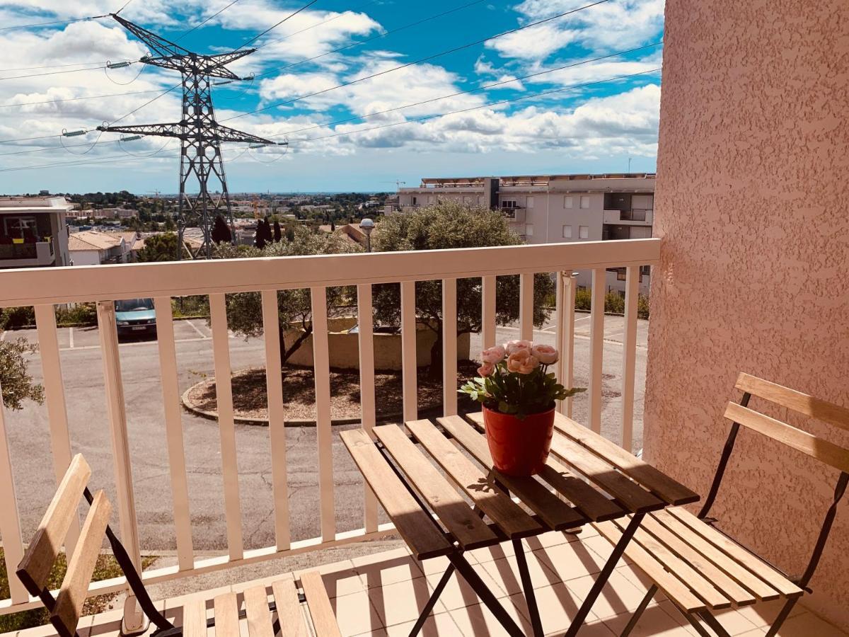 Ferienwohnung Sun 7 view Montpellier - Piscine et Parking GRATUIT Grabels Exterior foto